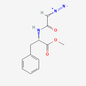Diazoacetylphenylalanine methyl ester