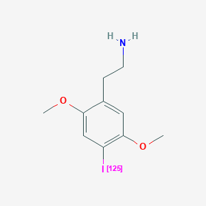 2-(4-(125I)Iodanyl-2,5-dimethoxyphenyl)ethanamine
