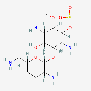 2-O-Methanesulfonylfortimycin B