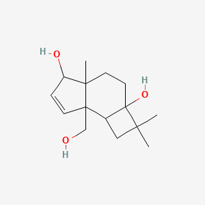 molecular formula C15H24O3 B1213405 Punctatin A CAS No. 91161-74-9