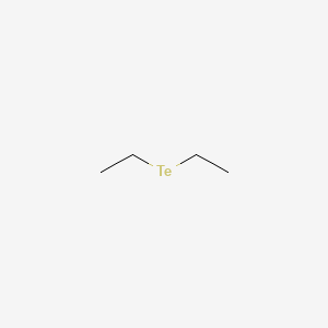 molecular formula C4H10Te B1213419 Diethyl telluride CAS No. 627-54-3