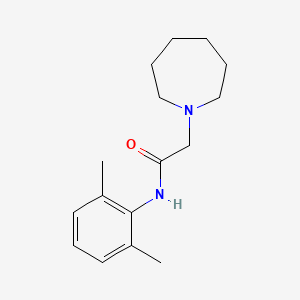 molecular formula C16H24N2O B1213422 Pincainide CAS No. 83471-41-4