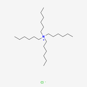 molecular formula C24H52ClN B1213433 Tetrahexylammonium chloride CAS No. 5922-92-9