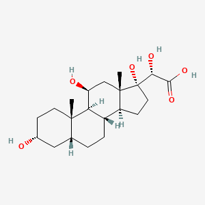 molecular formula C21H34O6 B1213471 Cortolic acid CAS No. 52077-59-5