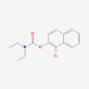 molecular formula C15H16BrNO2 B12134906 1-Bromo-2-naphthyl diethylcarbamate 