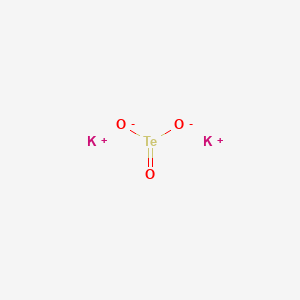 molecular formula H2KO3Te B1213497 Potassium tellurite CAS No. 7790-58-1