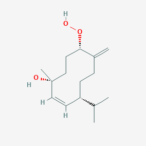 molecular formula C15H26O3 B012135 Nephtheoxydiol CAS No. 107870-28-0