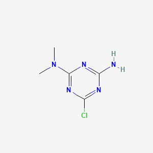 6-chloro-N,N-dimethyl-1,3,5-triazine-2,4-diamine