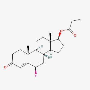 6beta-Fluorotestosterone propionate