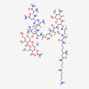 molecular formula C68H110N22O27S2 B1213582 Talisomycin CAS No. 65057-90-1