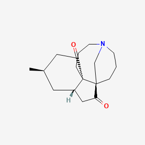 molecular formula C17H25NO2 B1213594 Lycoflexine CAS No. 52485-00-4