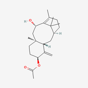 10beta-Hydroxytaxa-4(20),11-dien-5alpha-yl acetate