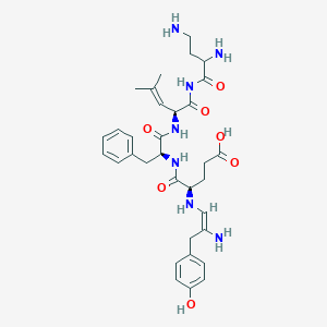 molecular formula C33H45N7O7 B121362 Lecdg CAS No. 157878-99-4