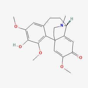 (10R)-4-Hydroxy-3,5,14-trimethoxy-18-methyl-18-azatetracyclo[8.5.3.01,11.02,7]octadeca-2,4,6,11,14-pentaen-13-one