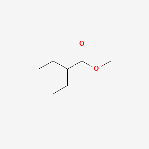 molecular formula C9H16O2 B1213630 Methyl 2-isopropyl-4-pentenoate CAS No. 72143-24-9