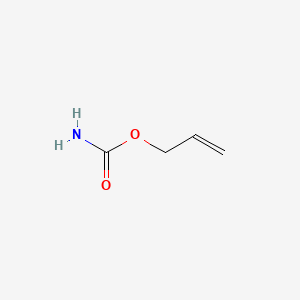 molecular formula C4H7NO2 B1213672 Allyl carbamate CAS No. 2114-11-6