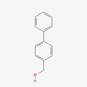 molecular formula C13H12O B1213676 4-联苯甲醇 CAS No. 3597-91-9