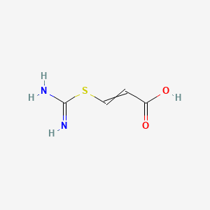 (Z)-3-(carbamimidoylthio)acrylic acid