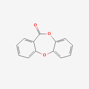 molecular formula C13H8O3 B1213741 Depsidone CAS No. 3580-77-6