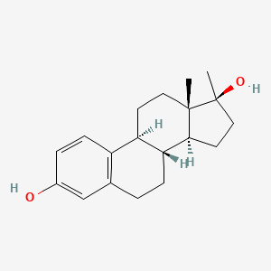 molecular formula C19H26O2 B1213742 Methylestradiol CAS No. 302-76-1