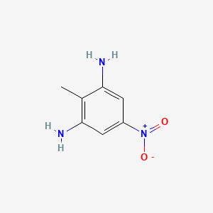 molecular formula C7H9N3O2 B1213746 2,6-Diamino-4-nitrotoluene CAS No. 59229-75-3