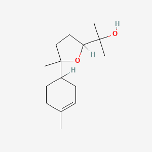 molecular formula C15H26O2 B1213750 Bisabolol oxide B CAS No. 55399-12-7