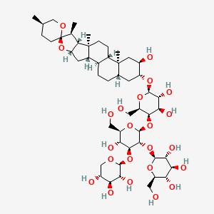 molecular formula C50H82O23 B1213755 F-Gitonin CAS No. 28591-01-7