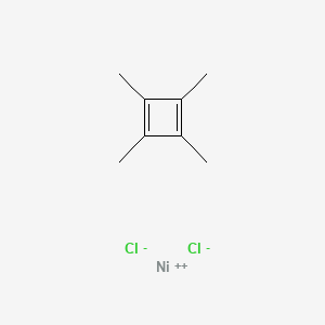 molecular formula C8H12Cl2Ni B1213788 Tetramethylcyclobutadiene nickel CAS No. 76404-16-5