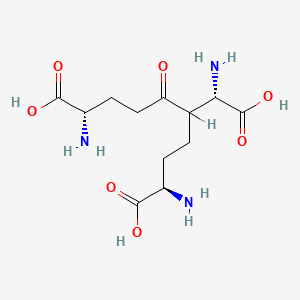 molecular formula C12H21N3O7 B1213800 Ggmda CAS No. 71974-09-9