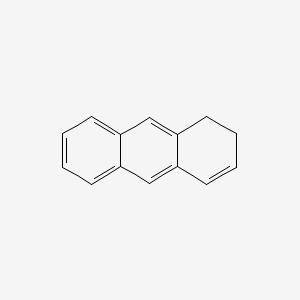 molecular formula C14H12 B1213806 1,2-Dihydroanthracene CAS No. 58746-82-0