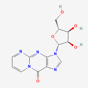 molecular formula C13H13N5O5 B1213808 Gma-rppo CAS No. 78880-62-3