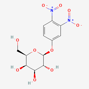 molecular formula C12H14N2O10 B1213816 3,4-Dinitrophenyl-beta-galactopyranoside CAS No. 85668-54-8