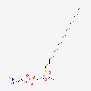 molecular formula C28H58NO6PS B1213819 Thio-platelet activating factor CAS No. 89314-81-8