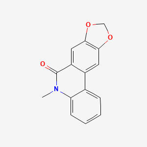5-Methyl-9H-[1,3]dioxolo[4,5-j]phenanthridin-6(5H)-one