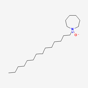 molecular formula C20H41NO B1213848 1-Tetradecylperhydroazepine N-oxide CAS No. 74493-23-5
