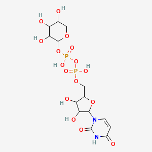 molecular formula C14H22N2O16P2 B1213856 UDP-xylose 