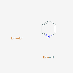 molecular formula C₅H₆Br₃N B121386 Pyridinium hydrogen tribromide CAS No. 39416-48-3
