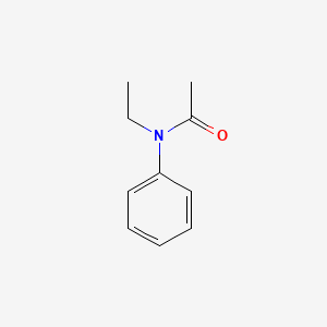 molecular formula C10H13NO B1213863 N-Ethylacetanilide CAS No. 529-65-7