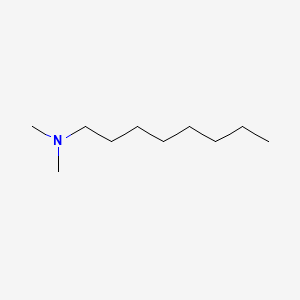 molecular formula C10H23N B1213869 N,N-Dimethyloctylamine CAS No. 7378-99-6