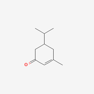 molecular formula C10H16O B1213877 Hexetone CAS No. 535-86-4