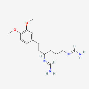 molecular formula C16H26N4O2 B1213887 Ruscopine CAS No. 3912-65-0