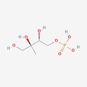 molecular formula C5H13O7P B1213898 2-C-methyl-D-erythritol 4-phosphate CAS No. 206440-72-4