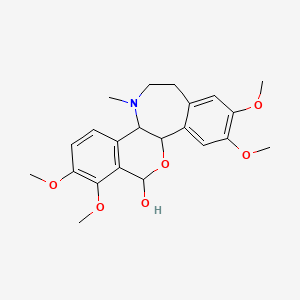 molecular formula C22H27NO6 B1213905 Alpinigenin 