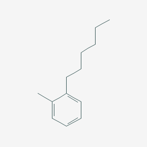 molecular formula C13H20 B1213910 1-Methyl-2-n-hexylbenzene CAS No. 27133-94-4