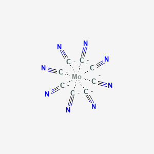 molecular formula C8MoN8-8 B1213912 Molybdenum octacyanide CAS No. 17456-18-7