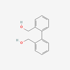 molecular formula C14H14O2 B1213914 2,2'-Biphenyldimethanol CAS No. 3594-90-9
