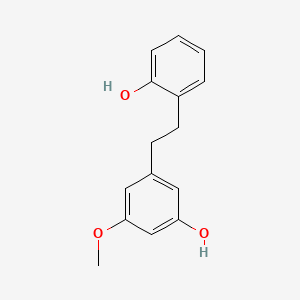 molecular formula C15H16O3 B1213919 Batatasin IV CAS No. 60347-67-3