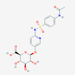 Acetylsulfapyridine-O-glucuronide