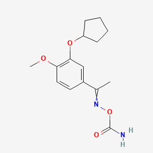 molecular formula C15H20N2O4 B1213932 Pda 641; way-pda 641 