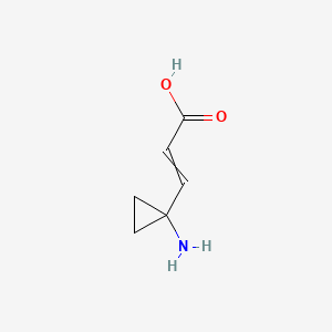 2-Propenoic acid,3-(1-aminocyclopropyl)-, (E)-(9CI)